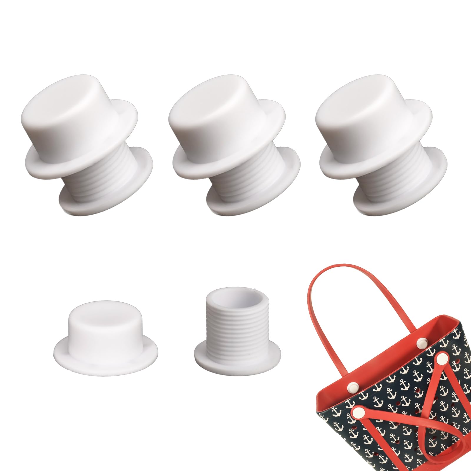 Simply Southern Tote Bag Screw Rivets - Handle Repair Kit for Beach & Pool Bags