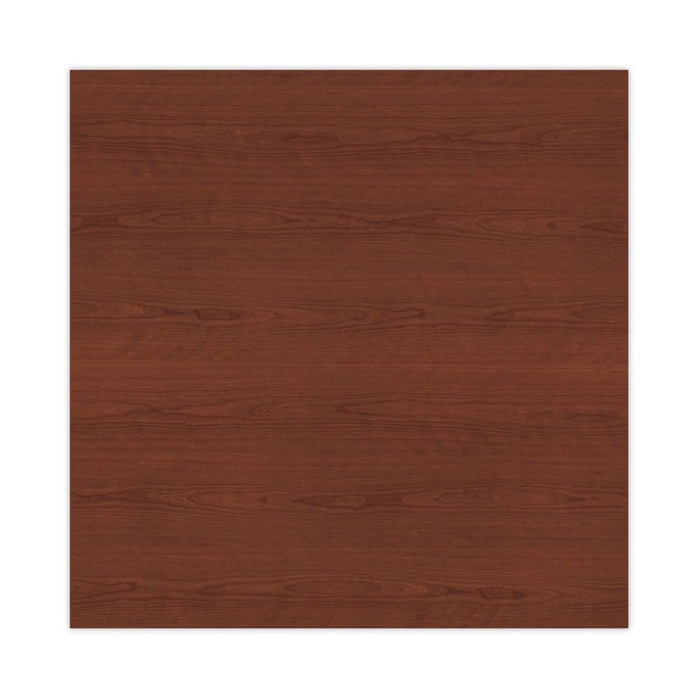 Alera Valencia Series 4-Shelf Bookcase in Medium Cherry Finish - Perfect for Home Office, Living Room & Library Storage