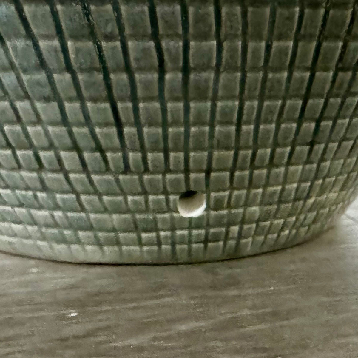 Large Ceramic Urn with Small Drilled Hole Near Base - Perfect for Home Decor, Memorial Keepsakes & Garden Planters