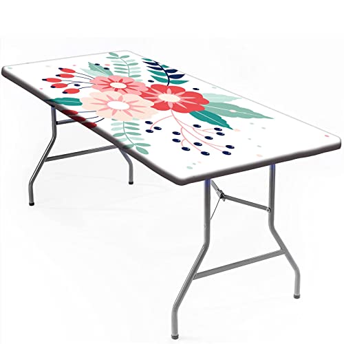 Spring Flowers Fitted Tablecloths-03