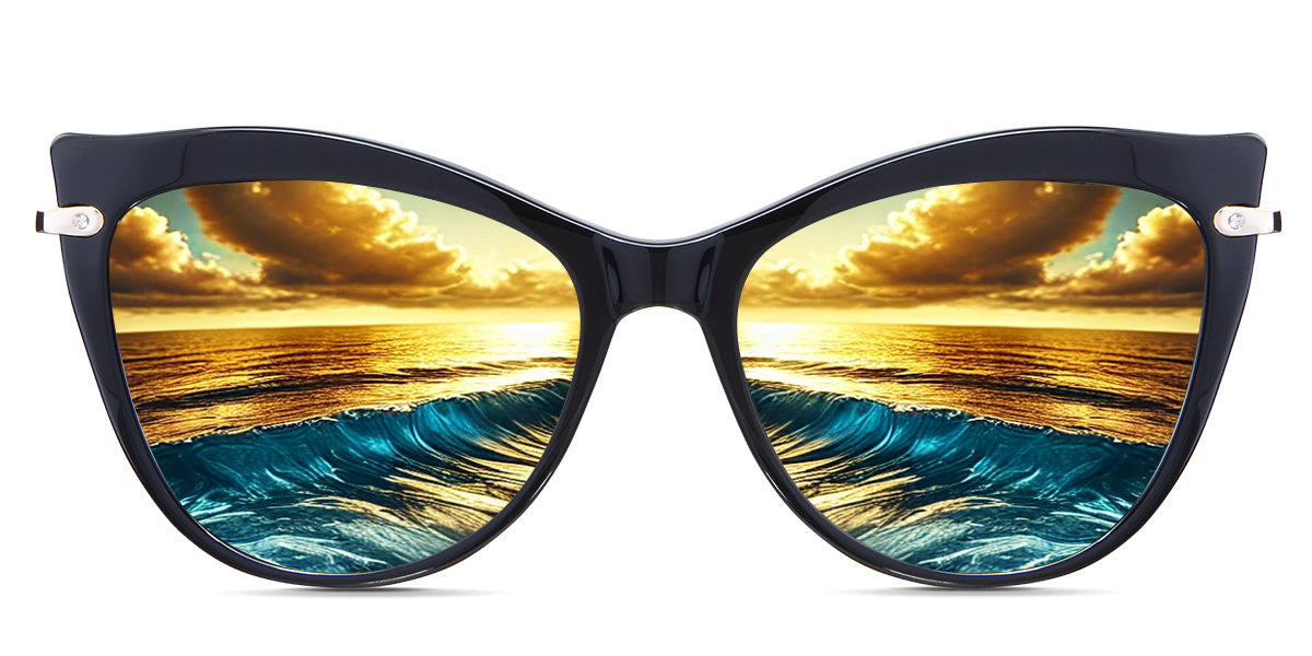 Susan Women's Prescription Polarized Sunglasses - UV Protection & Anti-Glare for Driving, Outdoor Sports & Fashion