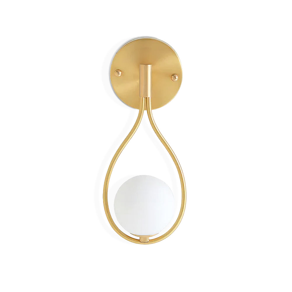 Vintage Brass Vanity Wall Lamp - Elegant Sconce Lighting for Bathroom, Bedroom & Dressing Room - Perfect for Makeup, Reading & Ambient Lighting