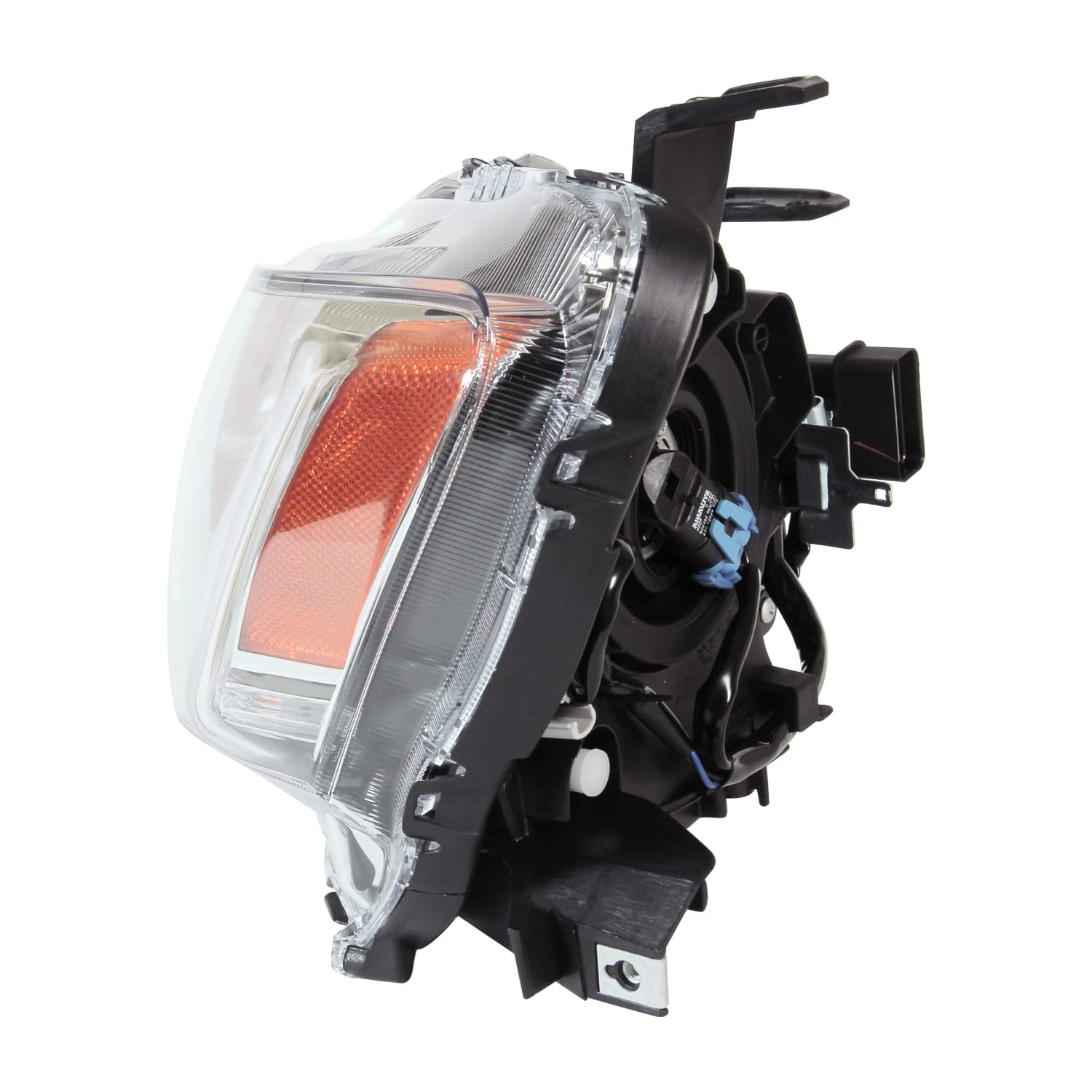 TYC Left Headlight Assembly Compatible with 2009-2015 Mitsubishi Lancer - Replacement for Damaged Headlights, Improved Night Visibility & Safety Driving