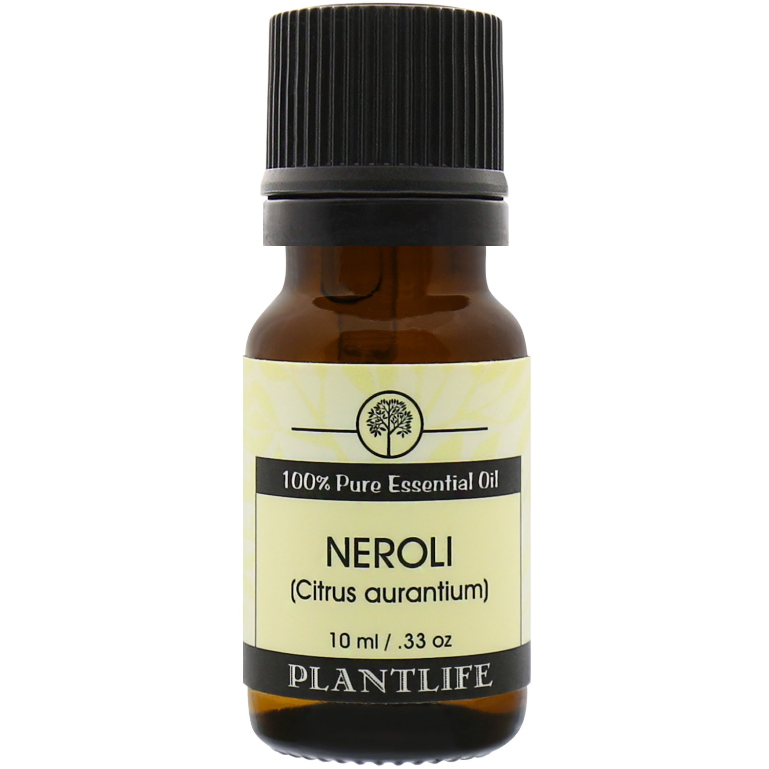 Plantlife Neroli Aromatherapy Essential Oil - 100% Pure Therapeutic Grade, No Additives or Fillers - 10ml for Relaxation, Stress Relief & Skin Care | Perfect for Diffusers, Massage & DIY Beauty Products