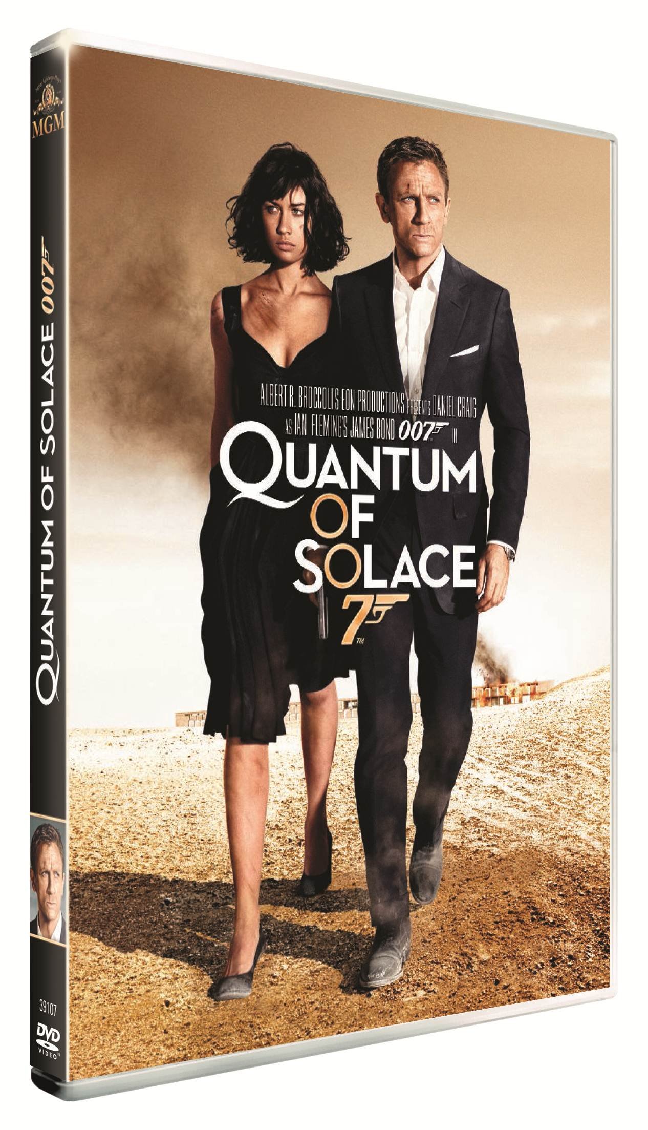 James Bond Quantum of Solace DVD - Action Thriller Movie with Daniel Craig | Perfect for Movie Nights & James Bond Fans Collection