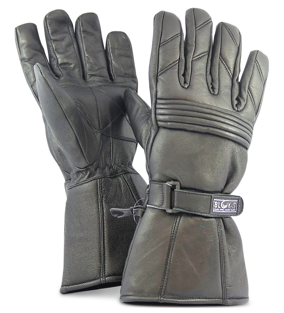 Windproof Waterproof Motorcycle Gloves for Men & Women - Cold Weather Riding