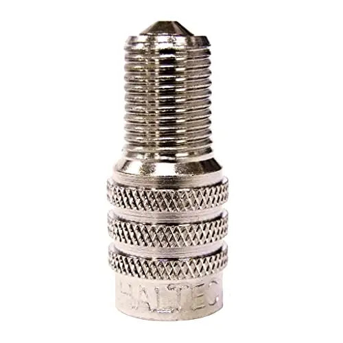 Haltec DS 1 Double Seal Valve Cap - 50 Pack (Box of 50) - Premium Tire Valve Stem Caps for Cars, Trucks, Bikes & Motorcycles - Weatherproof & Rustproof Protection