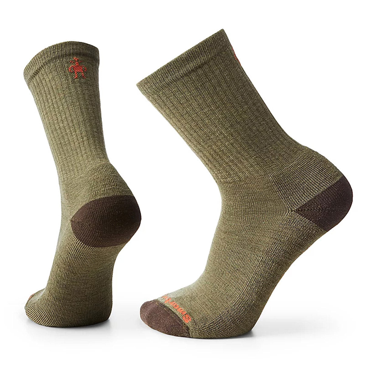 Men's Everyday Solid Rib Crew Socks - Comfortable Cotton Casual Socks for Work, Gym & Daily Wear - Pack of 6 Pairs