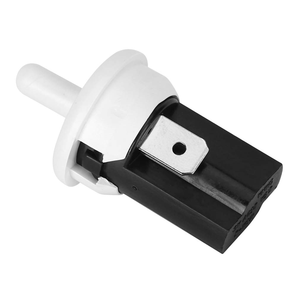 5Pcs Refrigerator Door Light Switch 2 Pin 2.5A 250V AC NC Momentary Open Normal Closed - Replacement for Fridge, Freezer, Cabinet Lighting Control - Perfect for Home Kitchen Appliances and Storage Organization