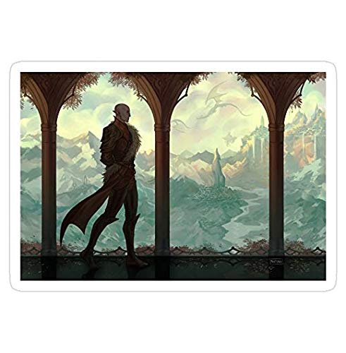 Dragon Age Decal Sticker - Halls of Arlathan Vinyl Graphic for Cars, Trucks, Laptops, Walls & Windows | Perfect for Gaming Fans & Car Enthusiasts
