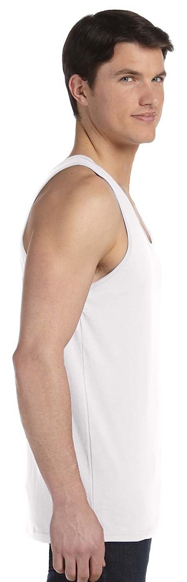 Unisex Jersey Tank Top - Soft Comfortable Stretch Fit - Red - X-Small - Perfect for Gym, Yoga, Running & Summer Outfits