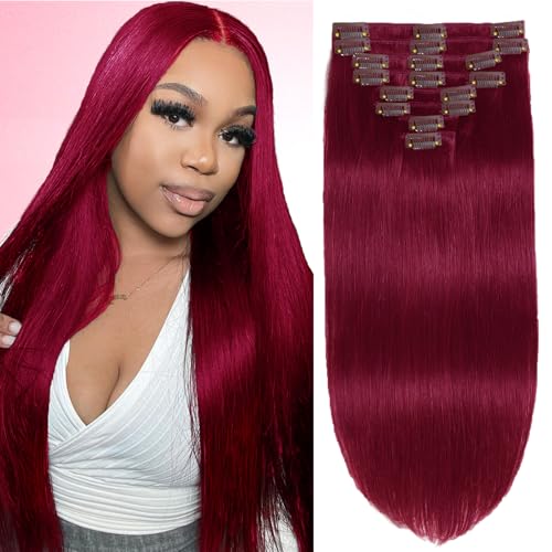 #99J Burgundy Silky Straight