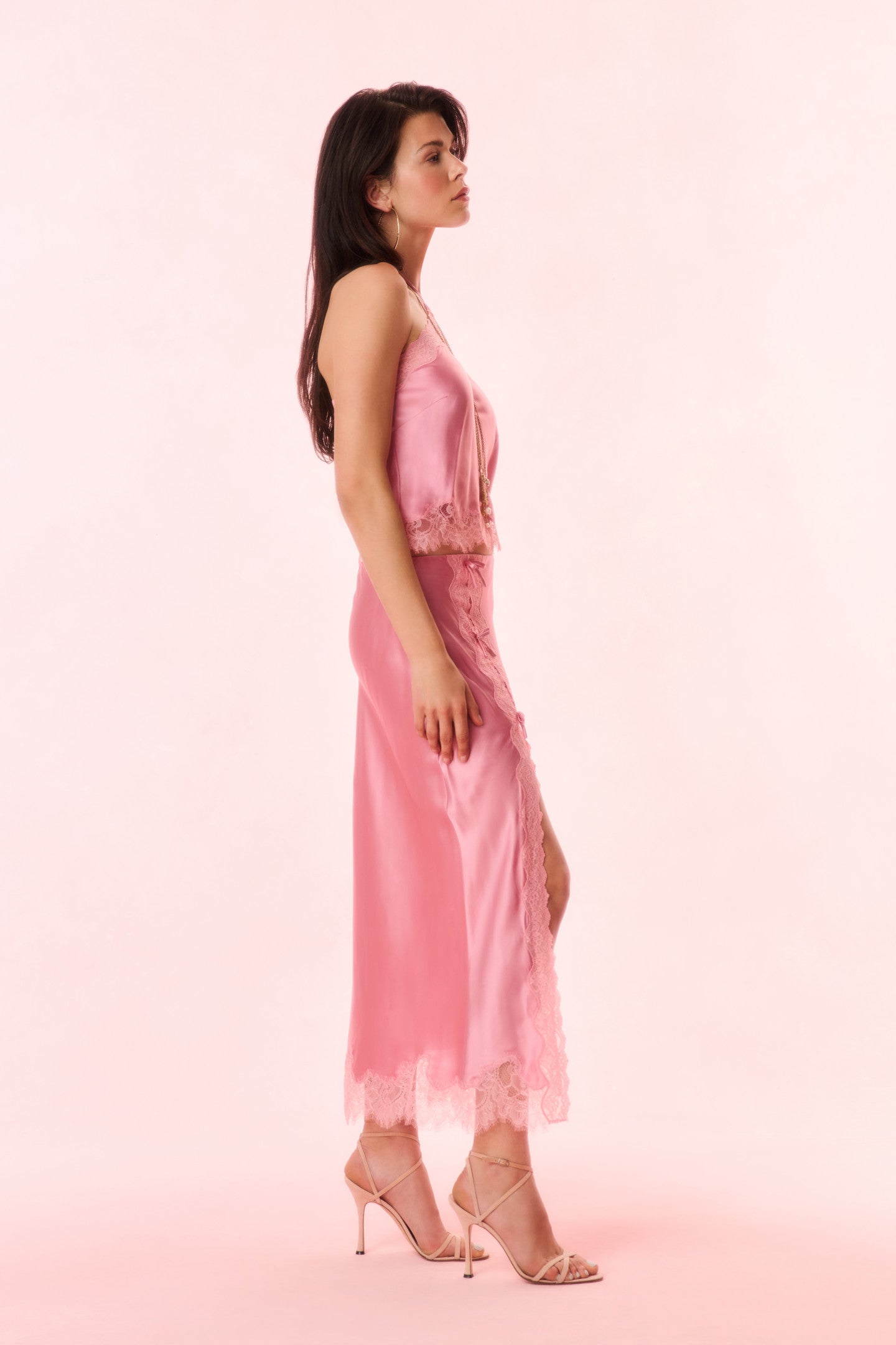 Calder Silk Blend Maxi Slip Skirt - Women's Elegant Flowy Long Skirt for Summer, Weddings & Special Occasions | Comfortable & Stylish