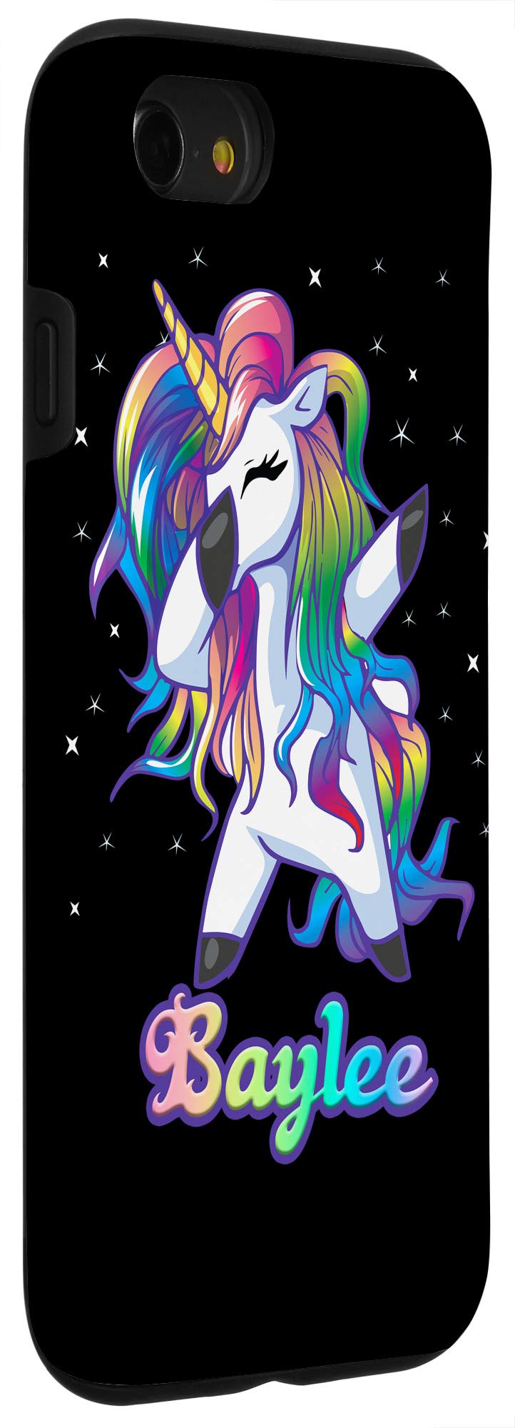 Custom Unicorn Dabbing Baylee iPhone SE (2020)/7/8 Phone Case - Trendy Protective Cover for Everyday Use & Special Occasions