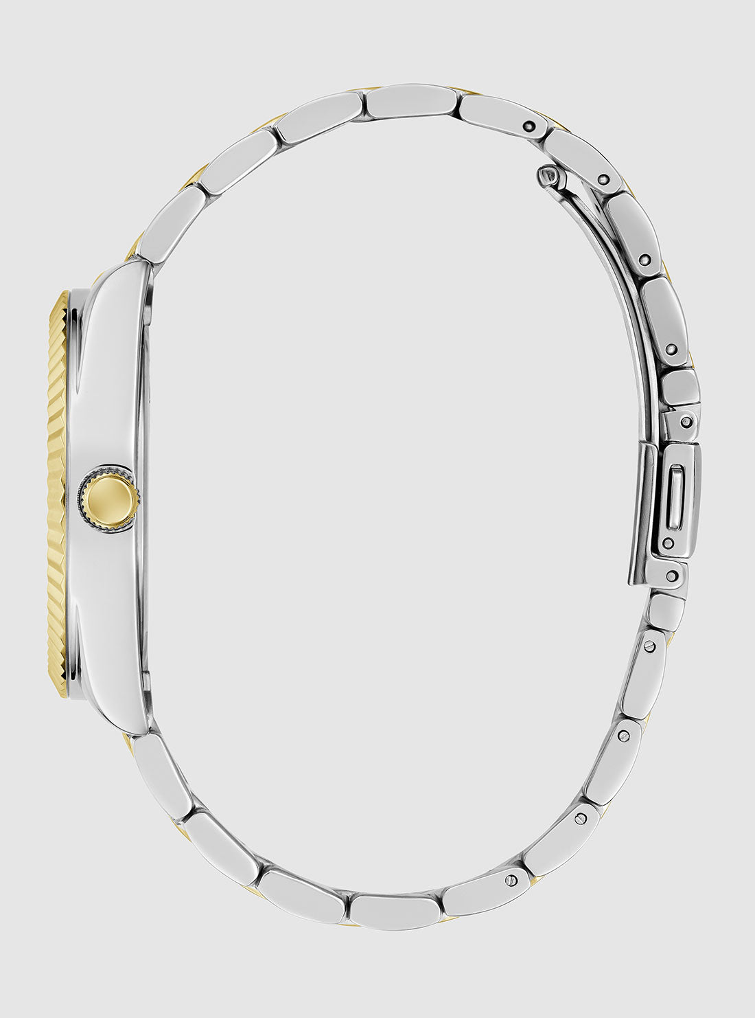 Luxury Gold and Silver Luna Link Watch for Women & Men - Elegant Stainless Steel Bracelet Watch - Perfect for Formal Events, Business Meetings & Everyday Wear