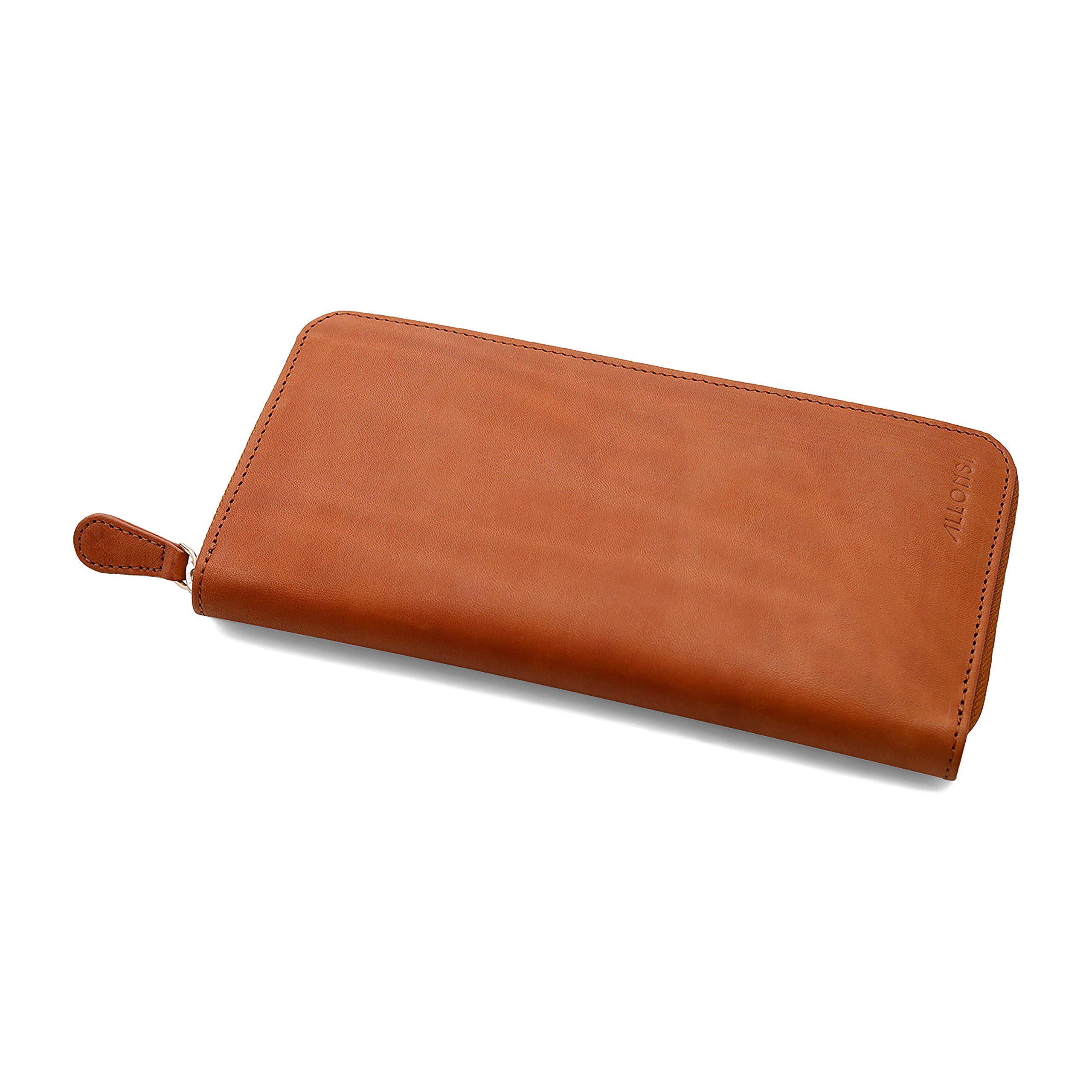 Premium Genuine Leather Travel Passport Wallet & RFID Blocking Holder for Men & Women - Tan | Perfect for International Flights, Business Trips & Vacation Security