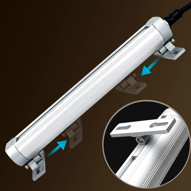 Explosion Proof LED Work Light 10W - IP68 Waterproof Machine Light for CNC Milling, Drilling & Lathe - 110V-220V Workshop & Garage Lighting - Perfect for Industrial, Automotive Repair & Hazardous Environments