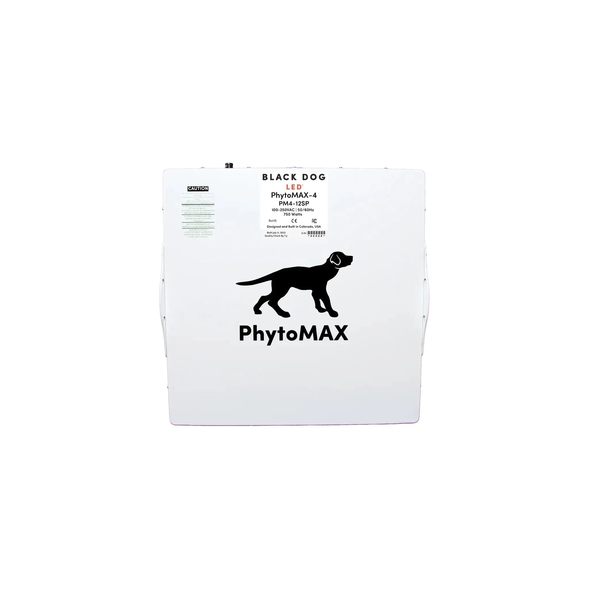 Black Dog LED PhytoMAX 4 12S Full Spectrum LED Grow Light for Indoor Plants - Hydroponics, Greenhouse & Home Gardening