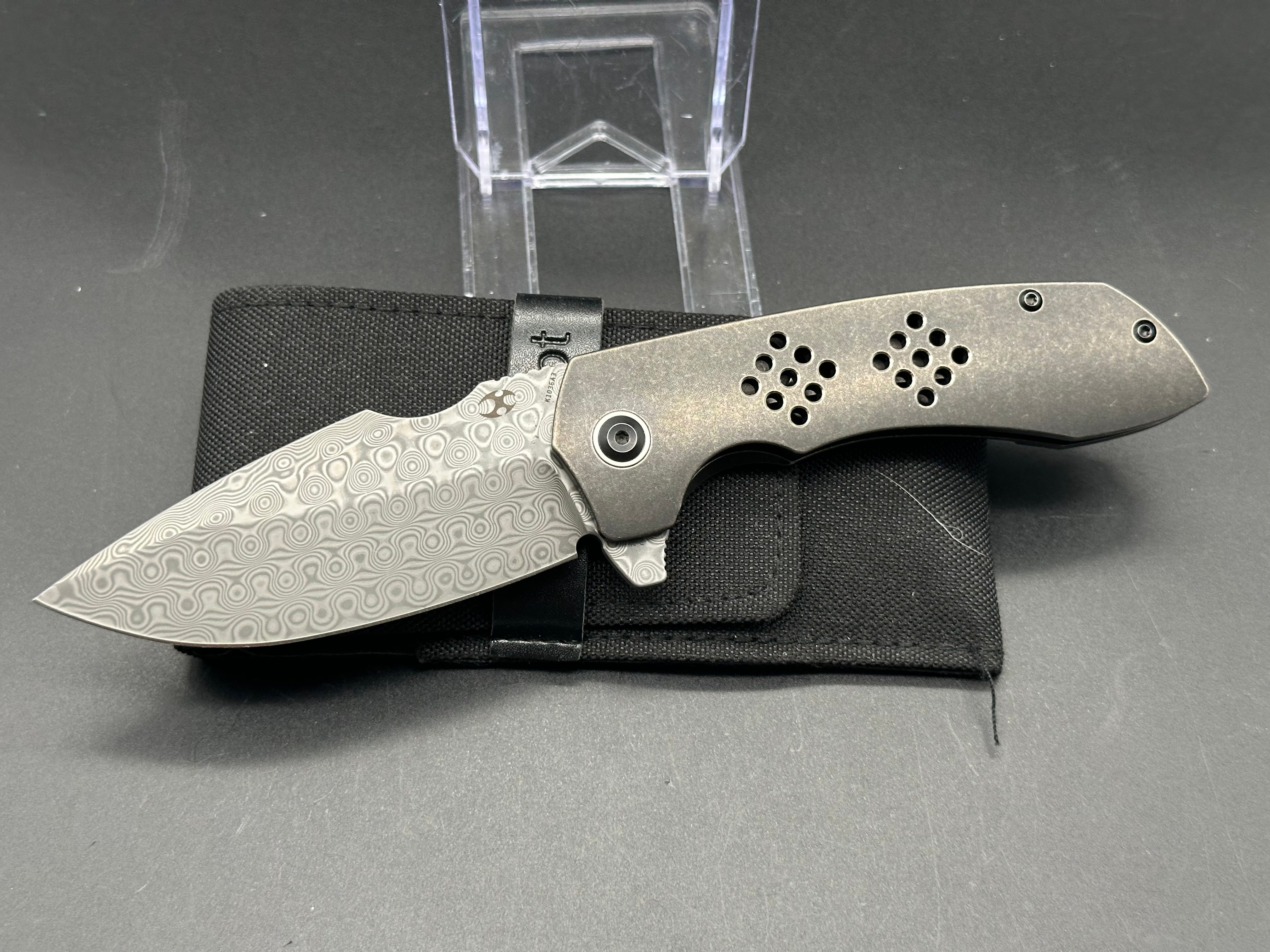 Kansept Entity Frame Lock Folding Knife - 3.5