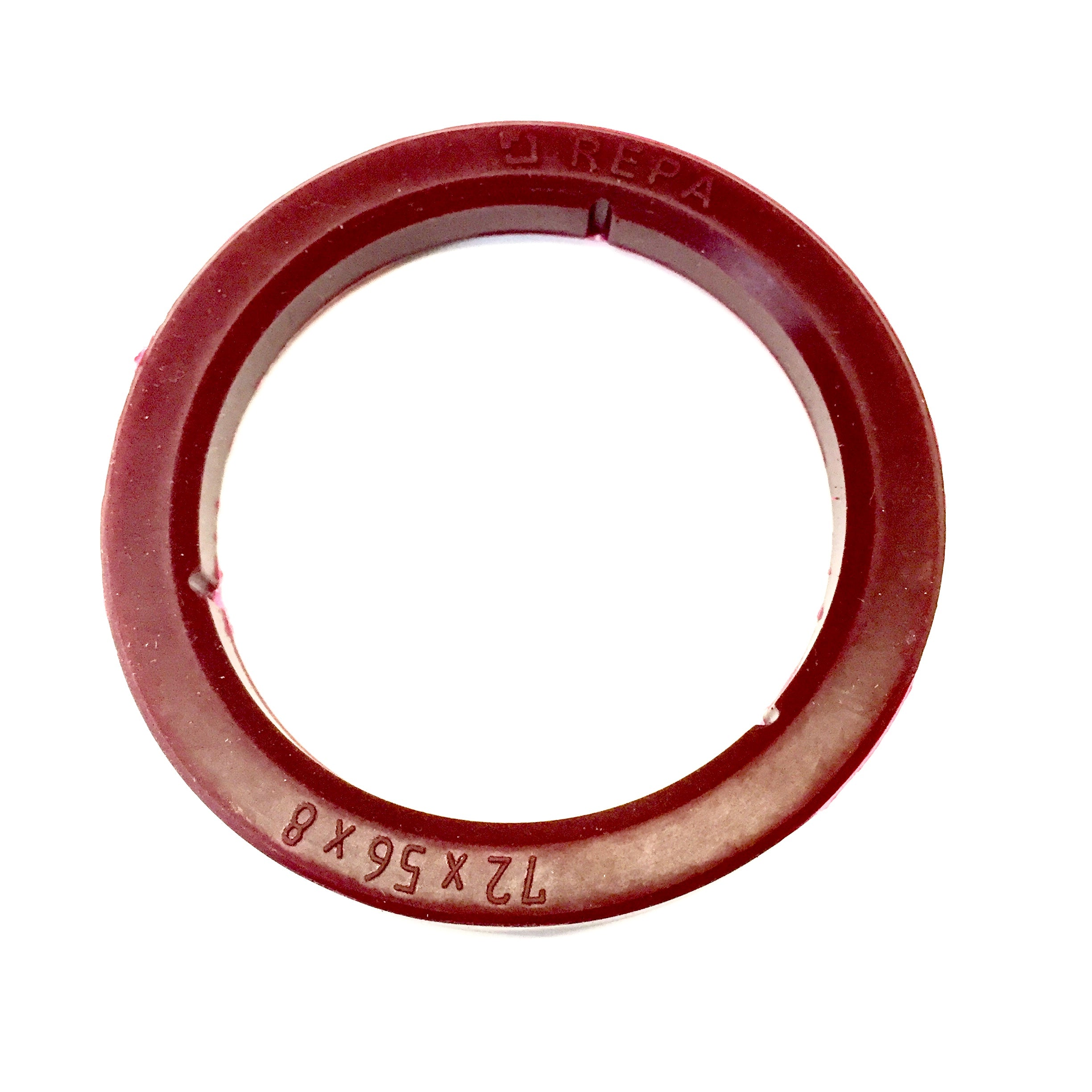 8mm Dark Red Silicone Seal by Wega - High-Temperature Resistant Gasket for Automotive, Plumbing & DIY Home Repairs
