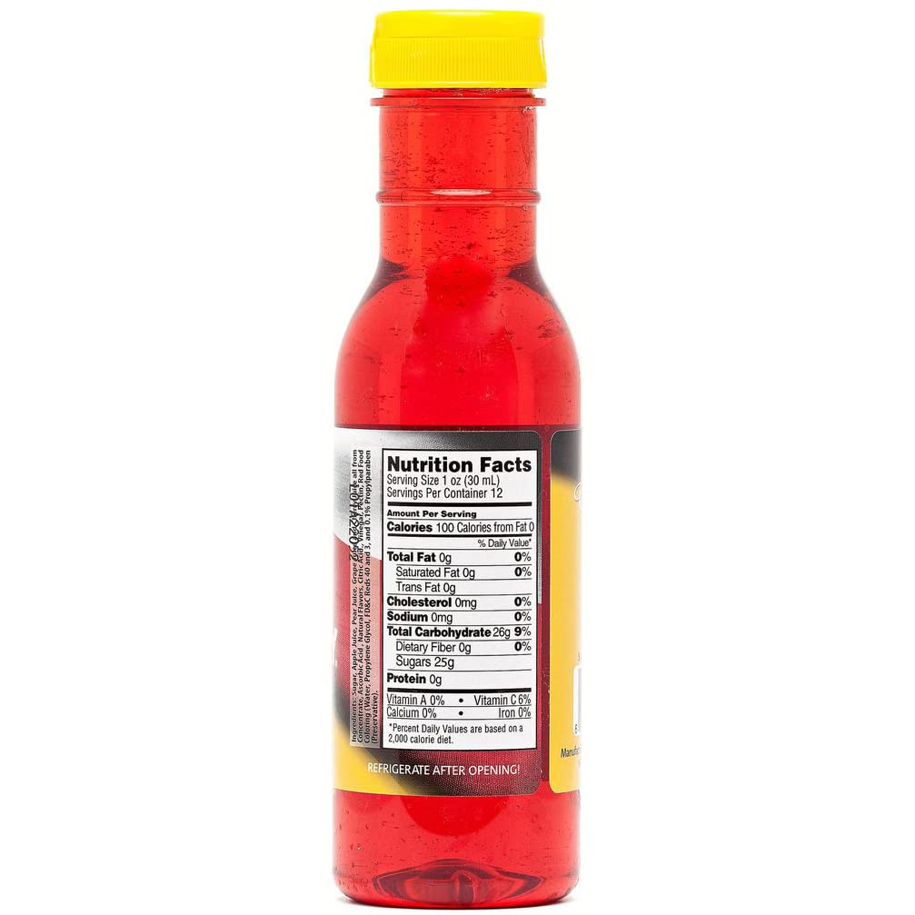 Rib Candy - Sweet Apple Cherry Flavor Candy, 17 oz (476g) Bottle - Perfect for Parties, Gifts & Snacking
