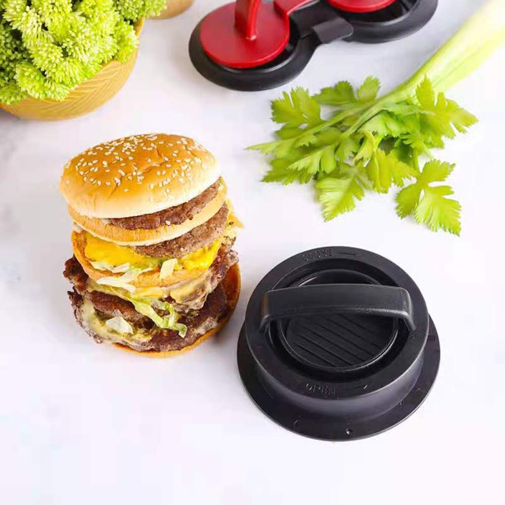 **Non-Stick Burger Press Patty Maker - 2 Pack for Fresh Beef, Sliders & Stuffed Burgers | Easy to Use & Clean | Perfect for BBQs, Picnics & Home Cooking**