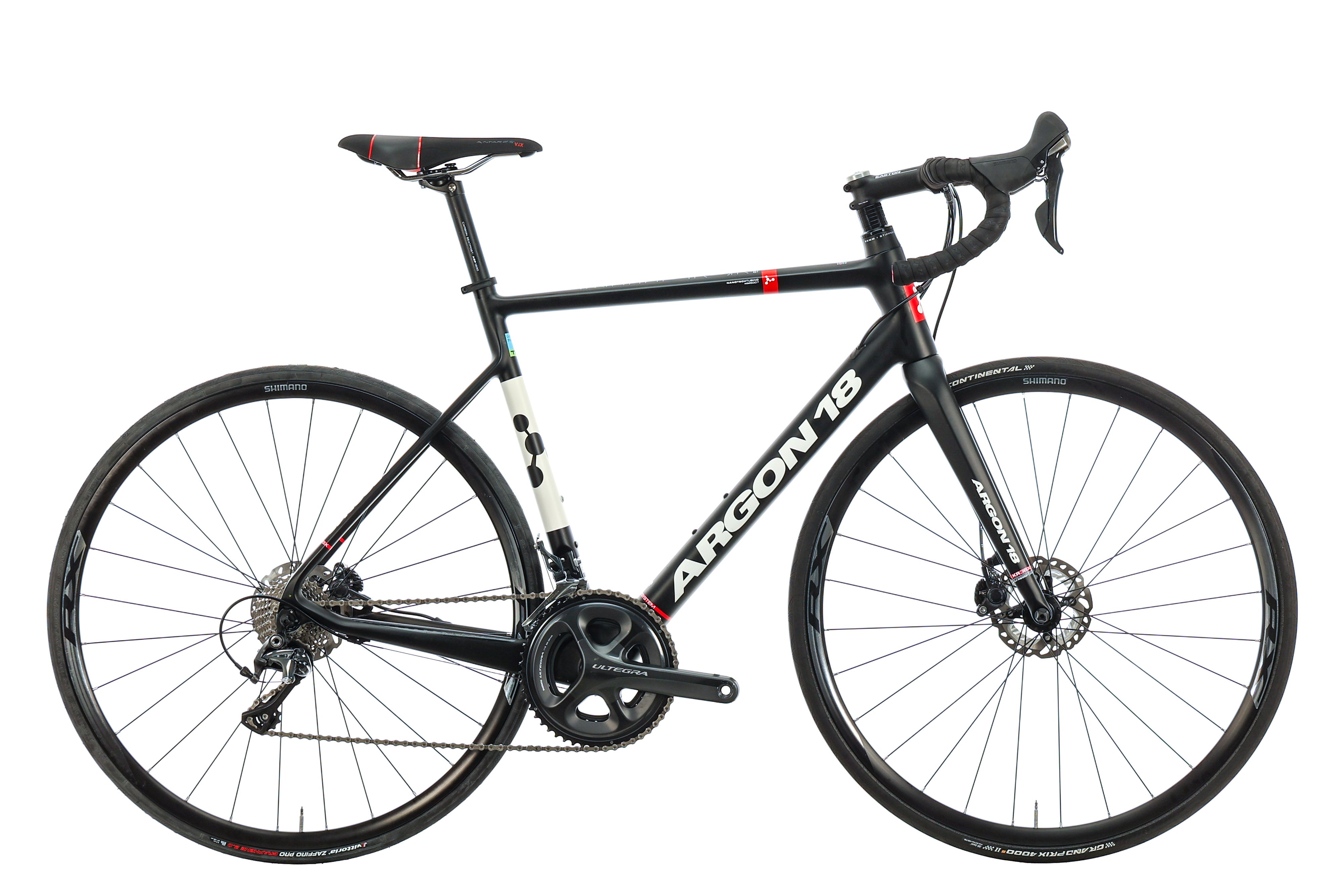 Argon 18 KryptonX Road Bike - Lightweight Carbon Frame, Shimano 105 Groupset, Medium Size (56cm) for Men - Perfect for Racing, Endurance Riding & Long-Distance Cycling