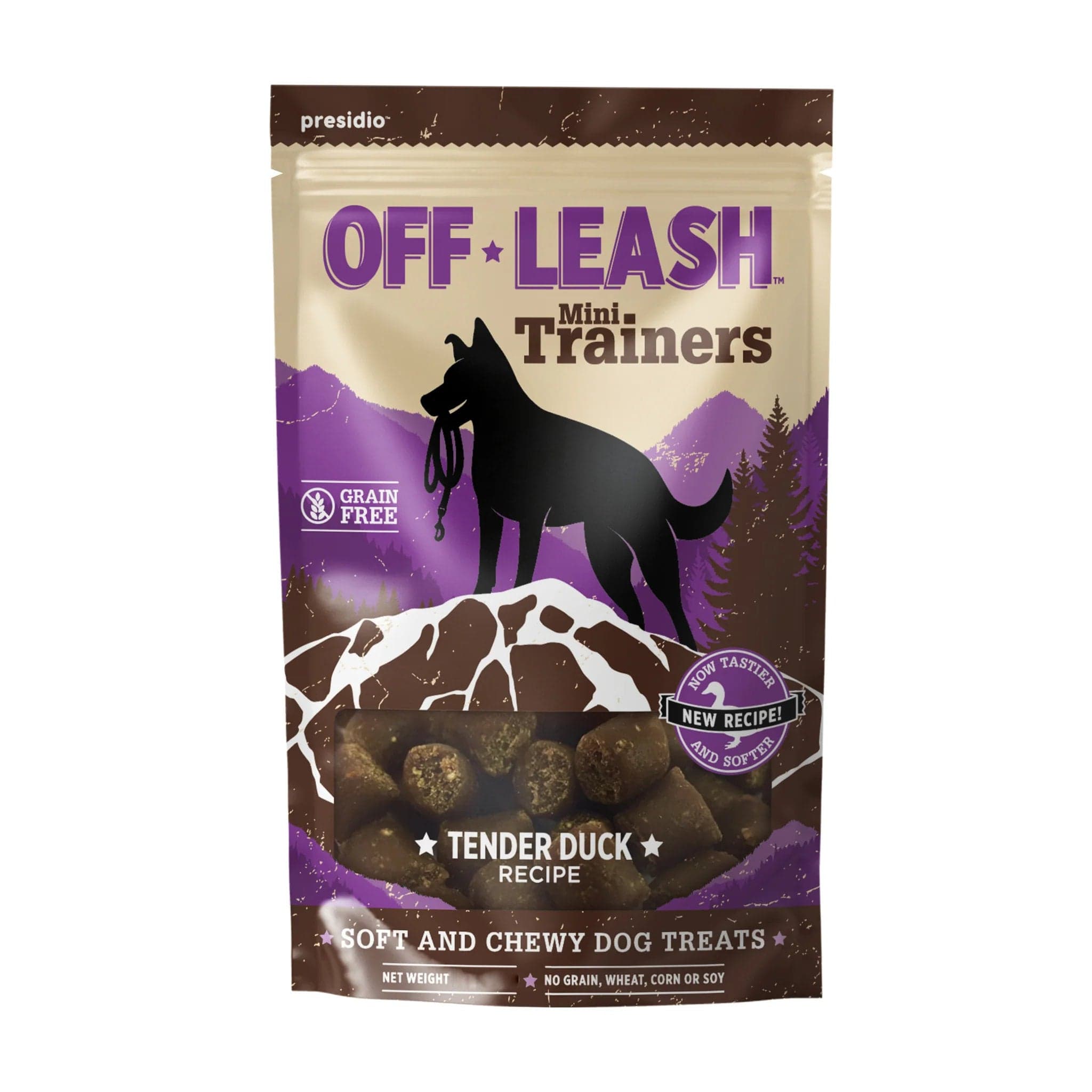Premium Duck Dog Treats for Training - All-Natural, Grain-Free, High-Protein Snacks - Perfect for Off-Leash Training & Rewarding Good Behavior