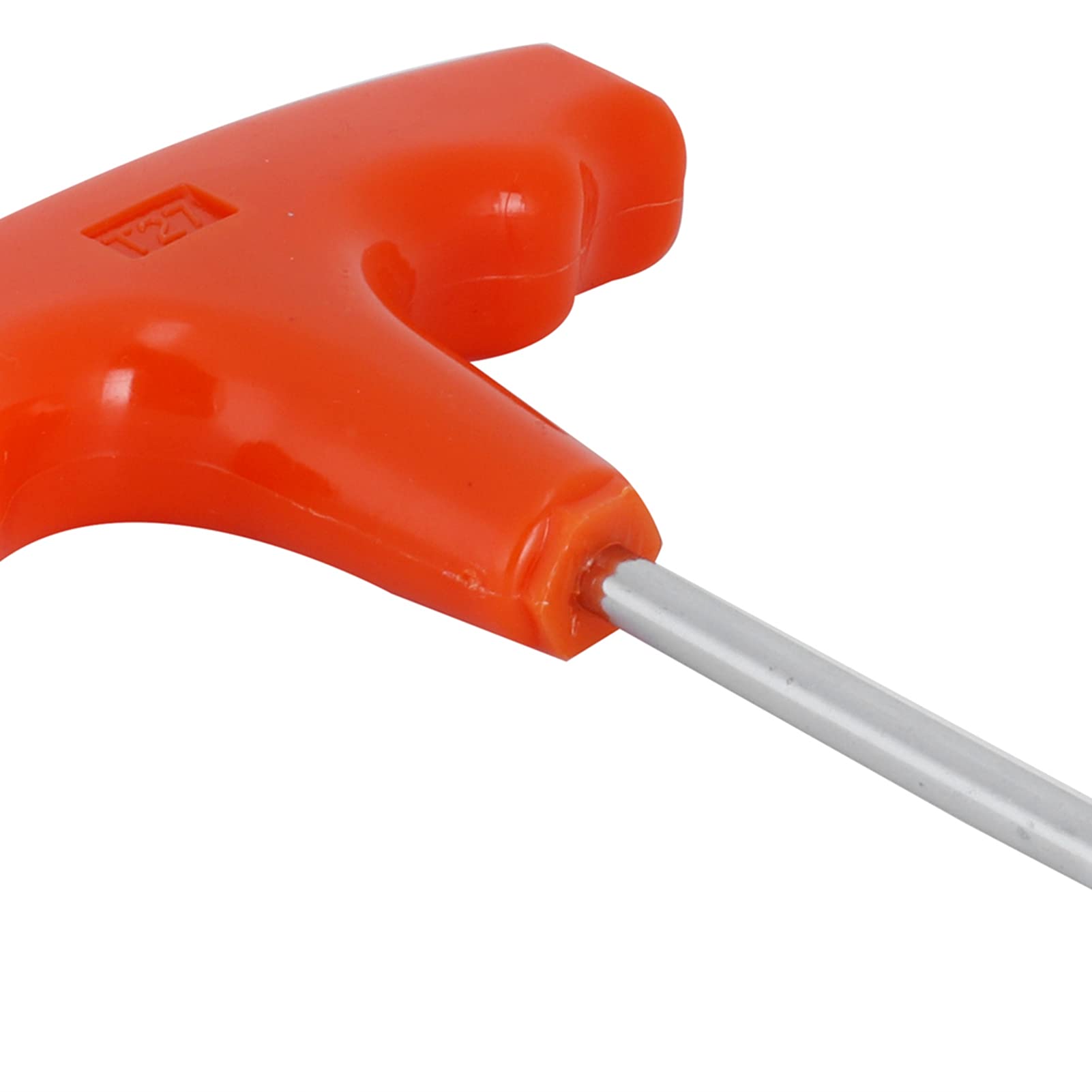 Premium T27 Garden Screwdriver with Ergonomic T-Shaped Handle - Durable Iron & Plastic Construction for Gardening Tools - Perfect for Outdoor Maintenance, DIY Projects, and Home Improvement Tasks