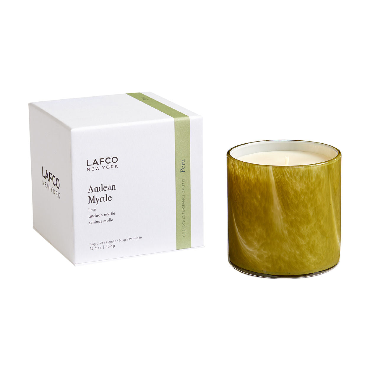 Andean Myrtle Scented Soy Wax Candle - Handmade Aromatherapy Candle for Home, Yoga & Meditation - Relaxing Fragrance for Stress Relief & Better Sleep