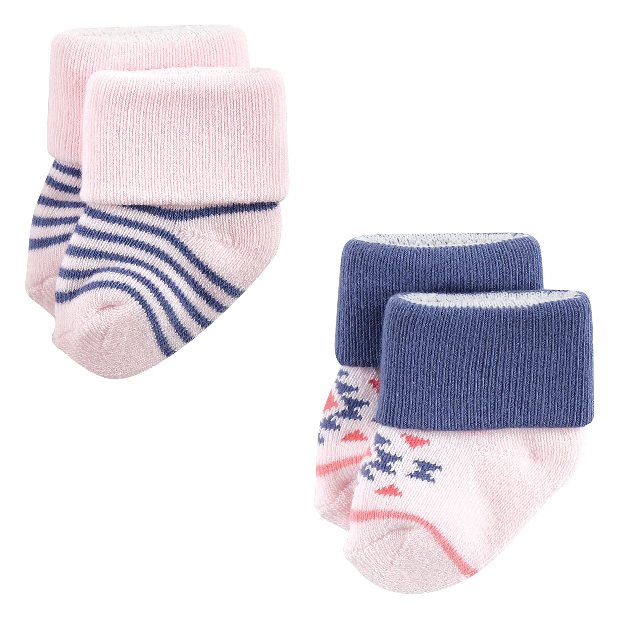 Luvable Friends Soft Terry Baby Socks for Newborns & Infants - Cozy & Breathable for Everyday Wear, Playtime, and Nursery