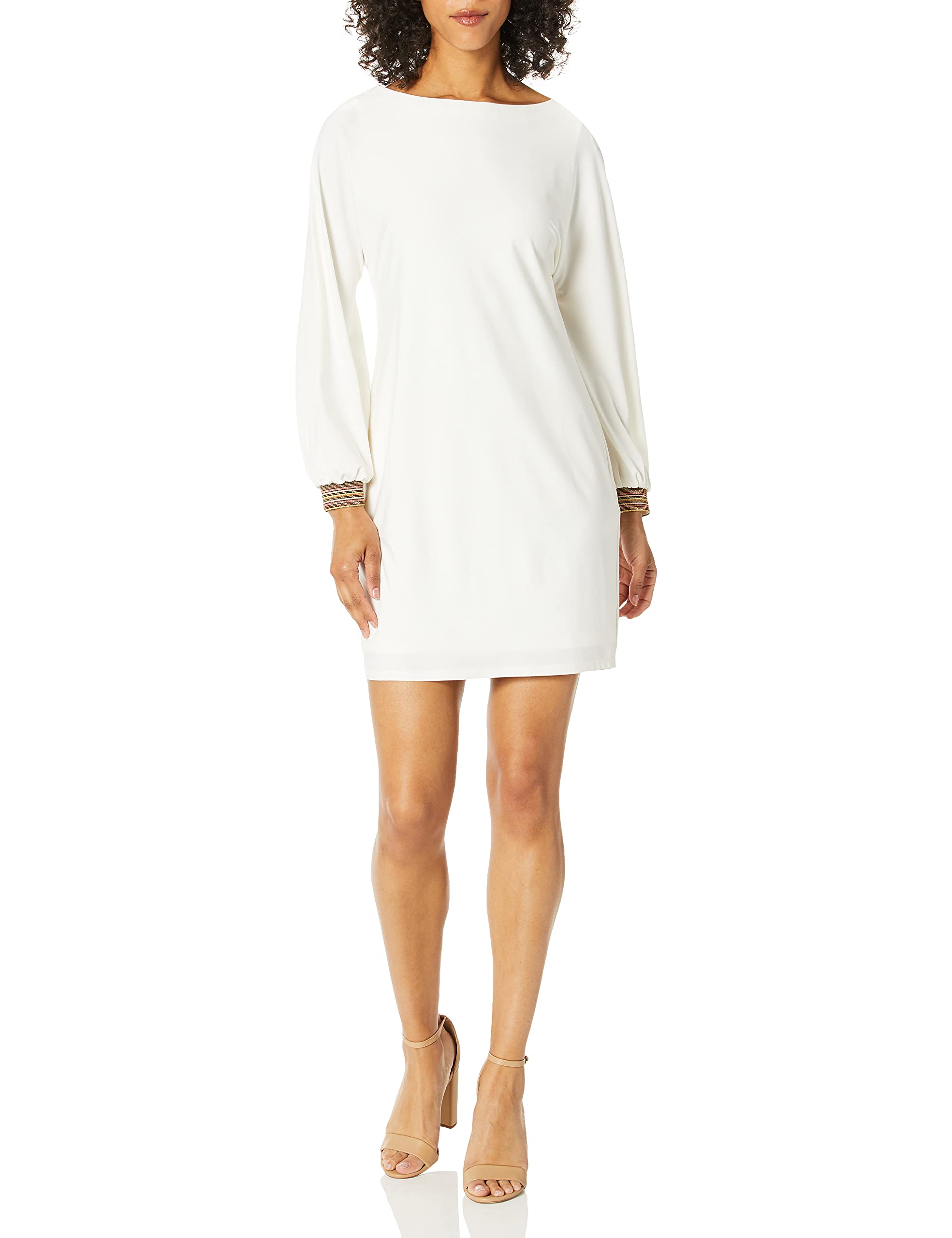 Trina Turk Women's Jazz Hands Embellished Sleeve Dress - Elegant Party & Cocktail Attire for Evening Events & Special Occasions