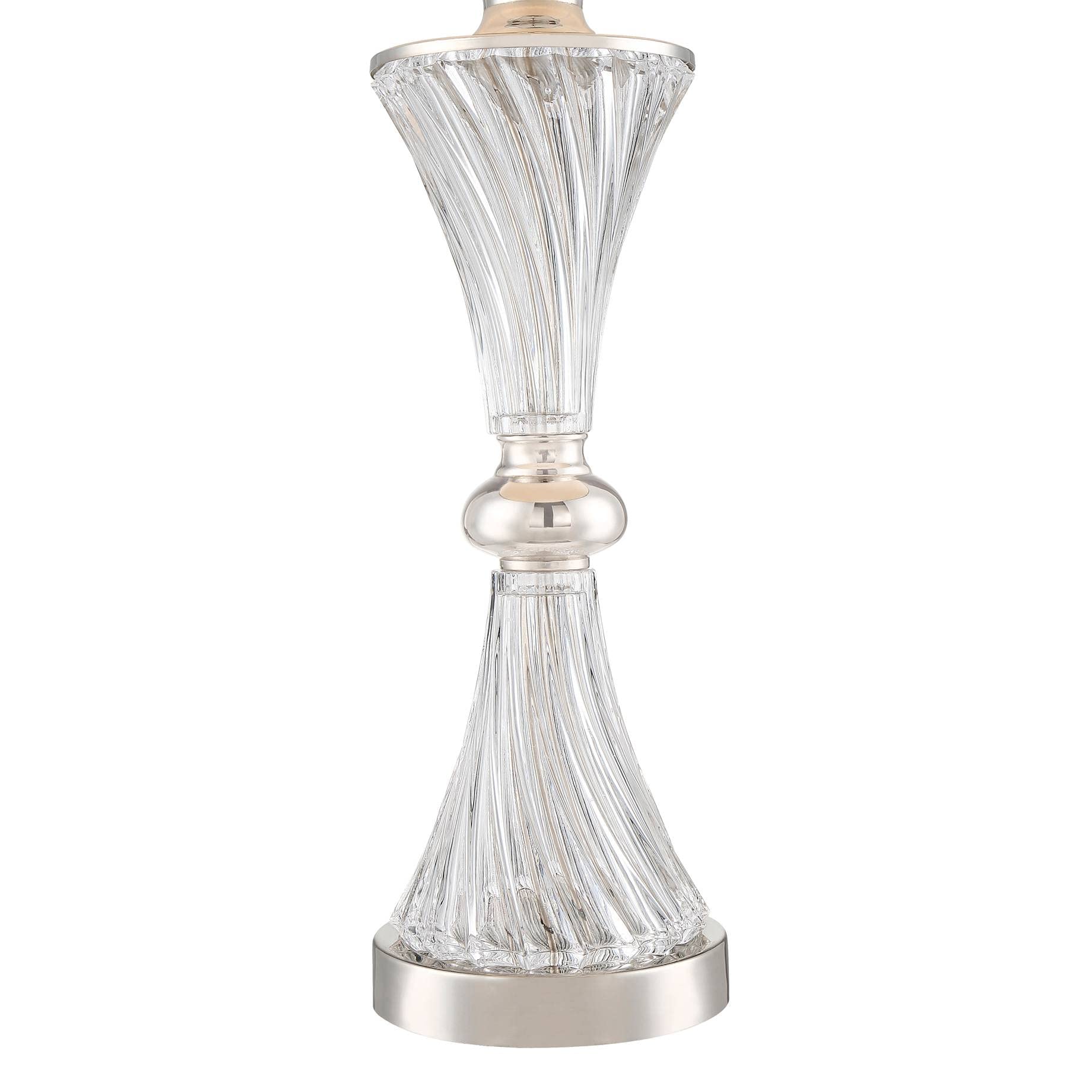 Regency Hill Luca Modern Table Lamps Set of 2 - 25.5