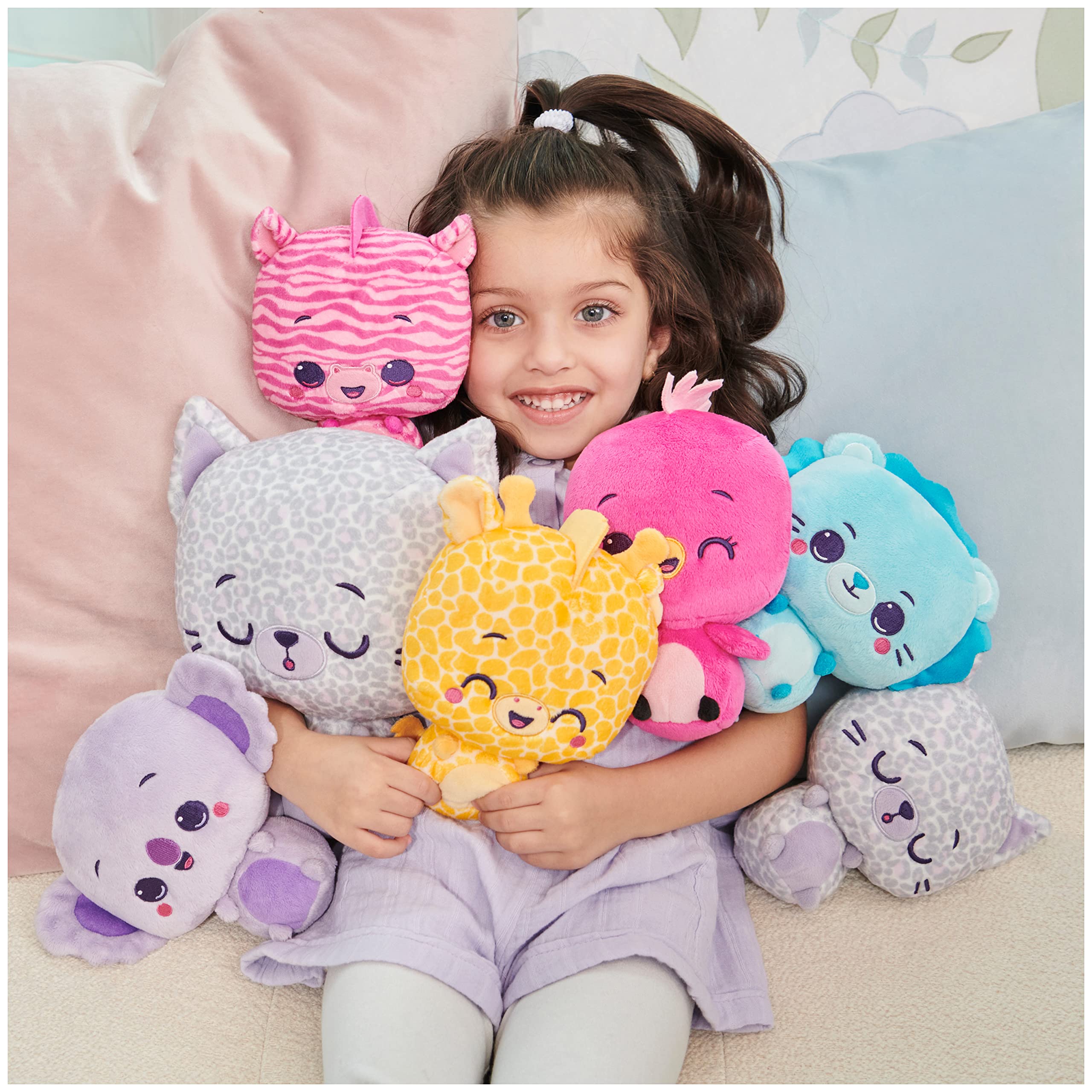 Premium GUND Drops Gina Spots Plush Stuffed Animal - Soft Purple Leopard Plush Toy (9 Inch) for Kids, Gift Giving, Nursery Decor & Cuddling Companion