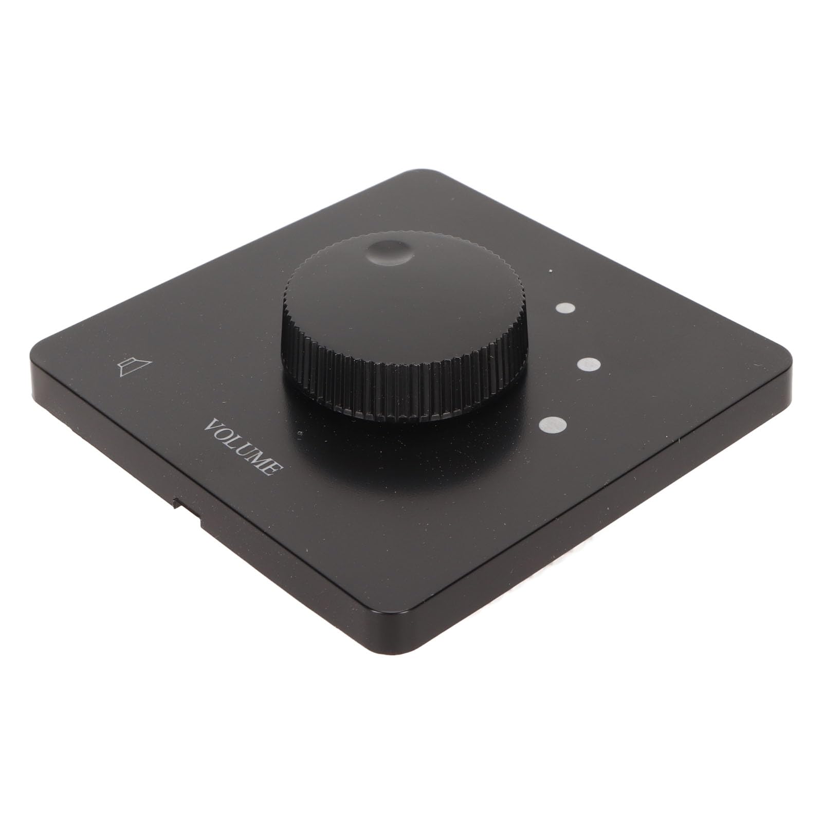 50W Volume Control Knob - Professional 5-Speed Adjustable Audio Controller with Flame Retardant PC Case, Lossless Sound Quality & Easy Wiring - Large Panel Design for Home Theater Systems, Studio Speakers & DIY Audio Projects (Black)