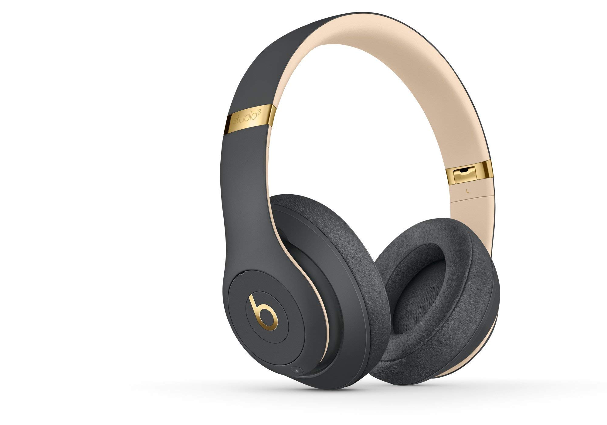 Beats Studio3 Wireless Noise Cancelling Over-Ear Headphones - Shadow Gray (Renewed Premium) | Perfect for Travel, Workouts & Home Office Use