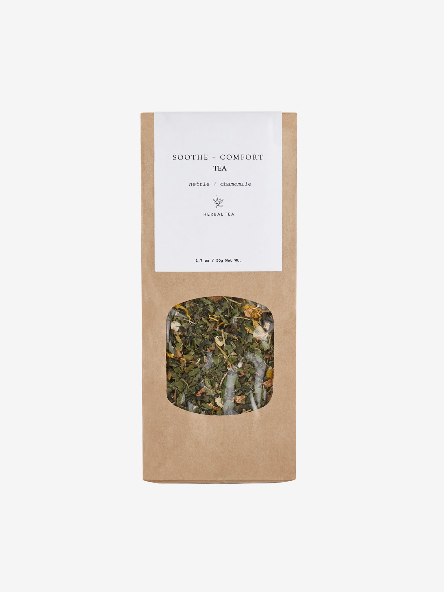 Forage Botanicals Soothe & Comfort Herbal Tea - Relaxing Stress Relief & Calming Blend for Anxiety, Sleep Aid, and Wellness - Perfect for Evening Relaxation and Self-Care Moments