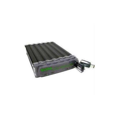 Secure External Hard Drive with AES 256-Bit Encryption - 5 Connection Interfaces (USB 2.0, USB 3.0, FireWire) for Data Storage & Backup - Perfect for Business, Home & Travel Use