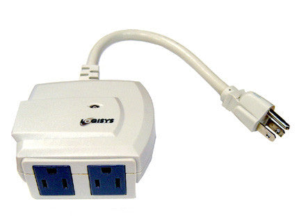 Logisys RM201 Heavy Duty AC Power Remote Adapter - Compatible with Electronics, Appliances & DIY Projects - Perfect for Home, Office & Workshop Use