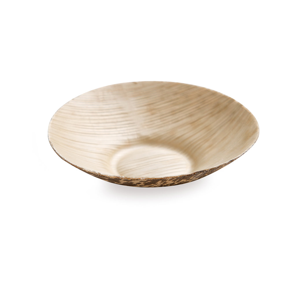 100 Pack 2 oz Round Natural Bamboo Coupelles & 100 Pack 3.5