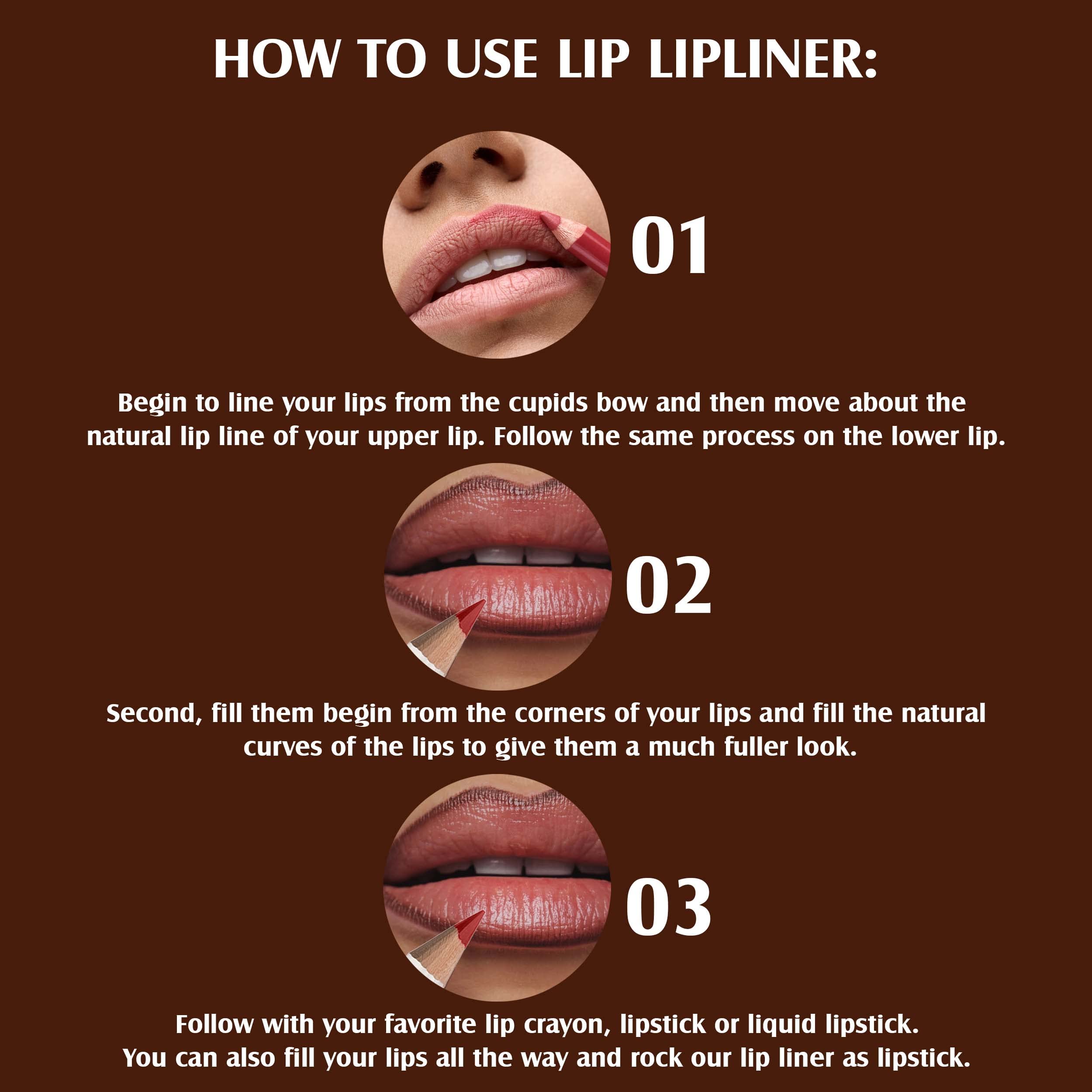 Glam21 Lip Liner - Creamy Long-Lasting Pencil for Clean Contoured Lips | Smooth Easy-Glide Formula | Perfect Pout Enhancer | Shade 12 Coffee In A Mug | Ideal for Everyday Wear, Night Out Makeup & Professional Looks