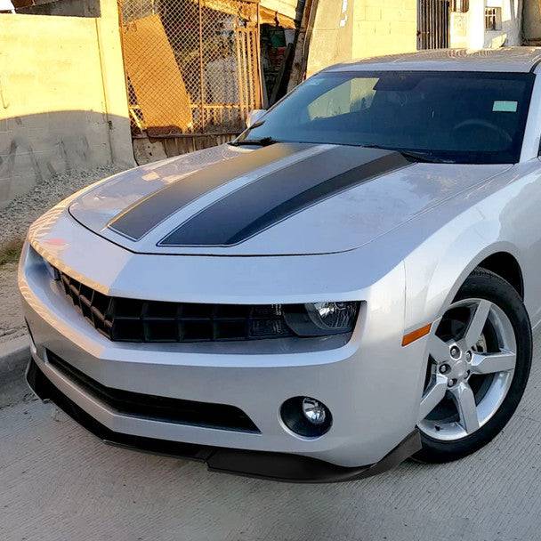 2010-2013 Chevrolet Camaro V6 Front Bumper Lip Splitter Kit - 3PC Stylish Body Kit for Enhanced Aerodynamics - Perfect for Car Enthusiasts & Street Racing