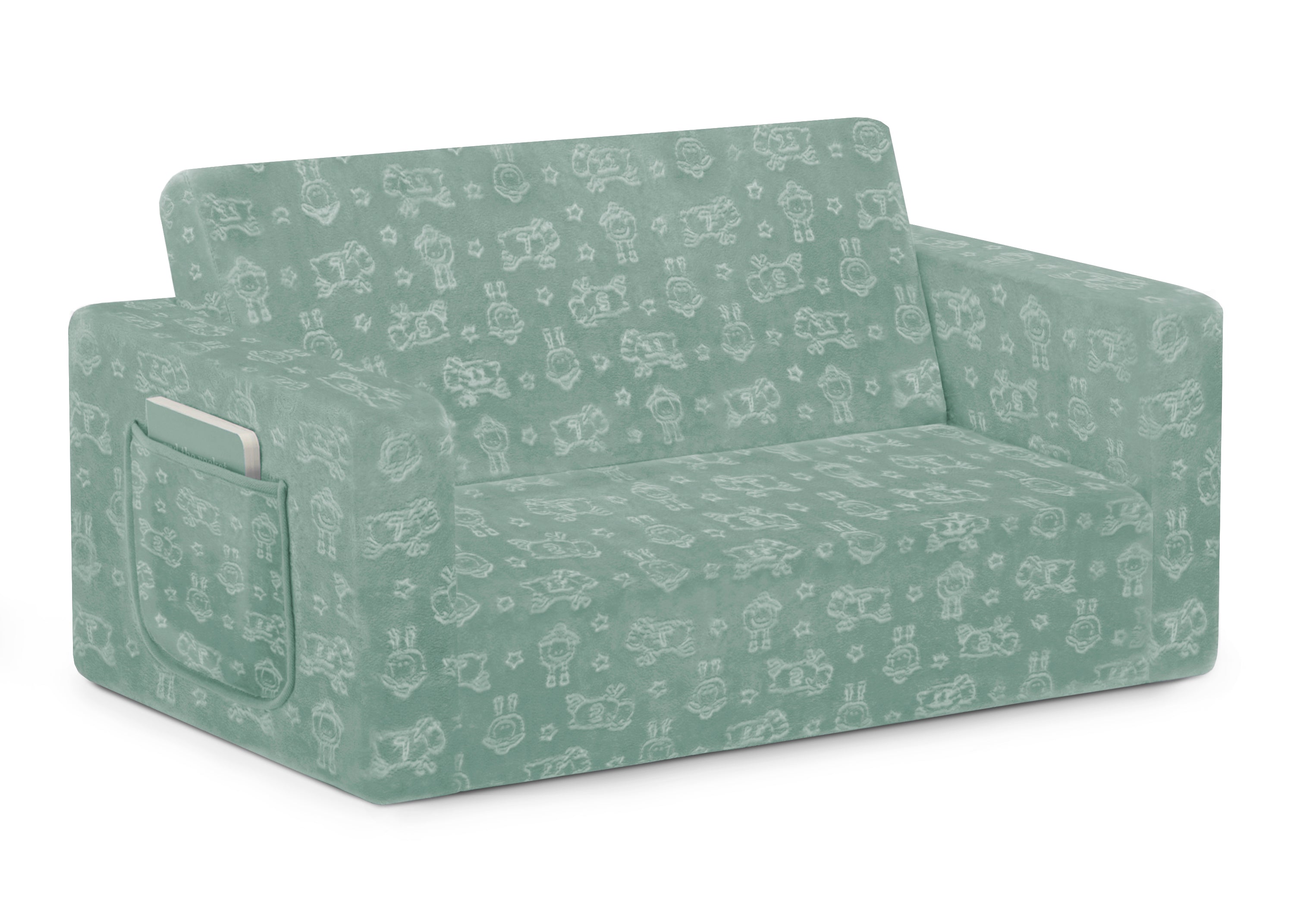Extra Wide Convertible Sofa to Lounger - Perfect Sleeper for Small Spaces | Ideal for Apartments, Guest Rooms & Home Offices