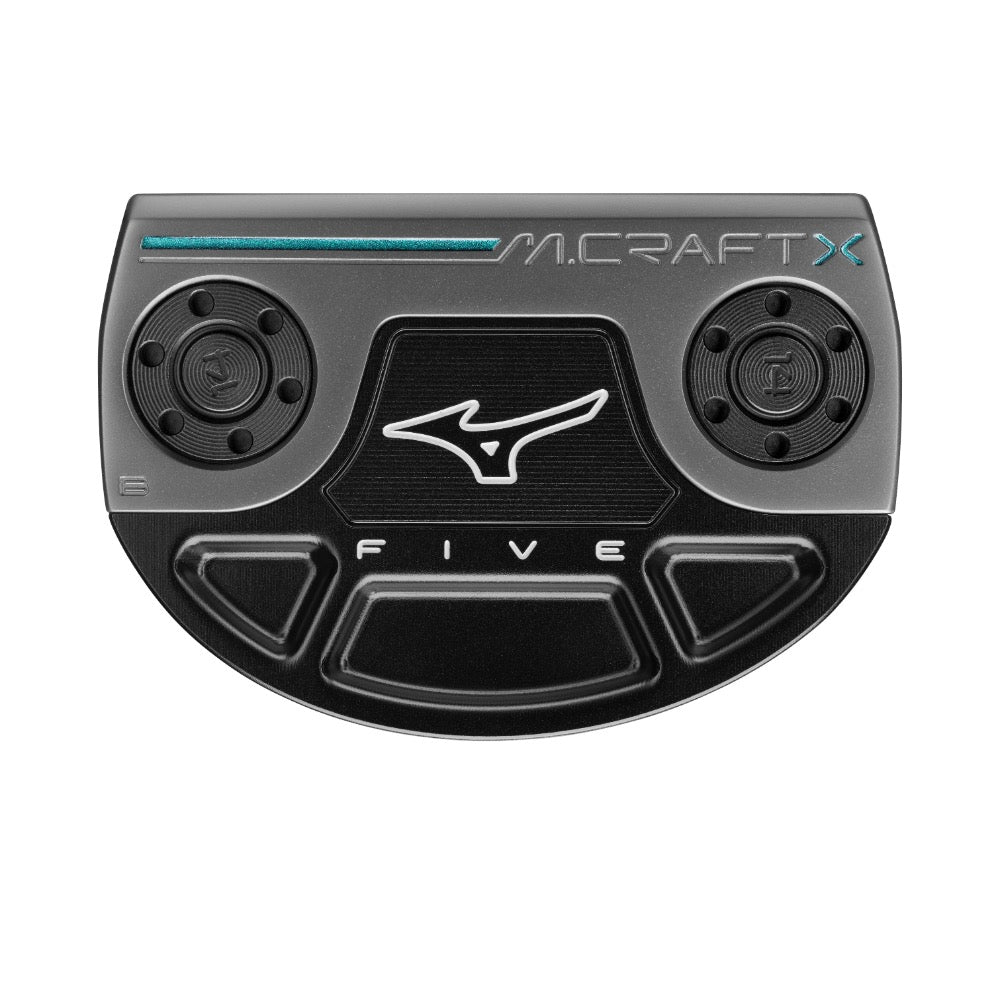 Mizuno 2025 M.CRAFT X Five Custom Golf Putter - Premium Precision Putter for Professional & Amateur Golfers - Perfect for Greens, Tournaments & Practice Sessions
