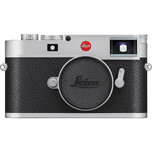 Leica M11 Rangefinder Digital Camera Body in Silver - Professional Full Frame Mirrorless Camera for Street & Travel Photography