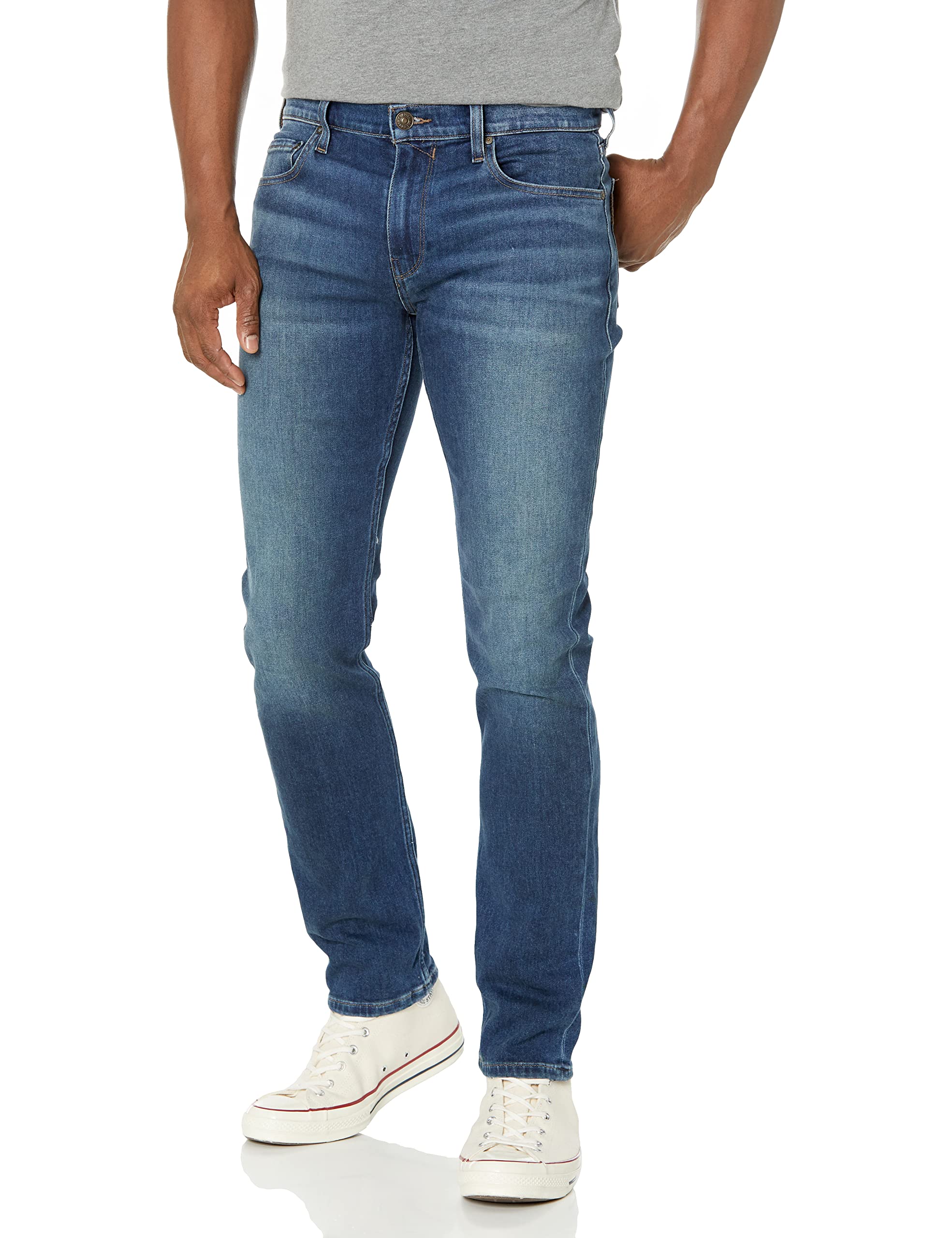 PAIGE Men's Federal Porters Jeans - Slim Fit Stretch Denim Pants for Casual Wear & Everyday Style | Perfect for Work, Date Night & Weekend Outings