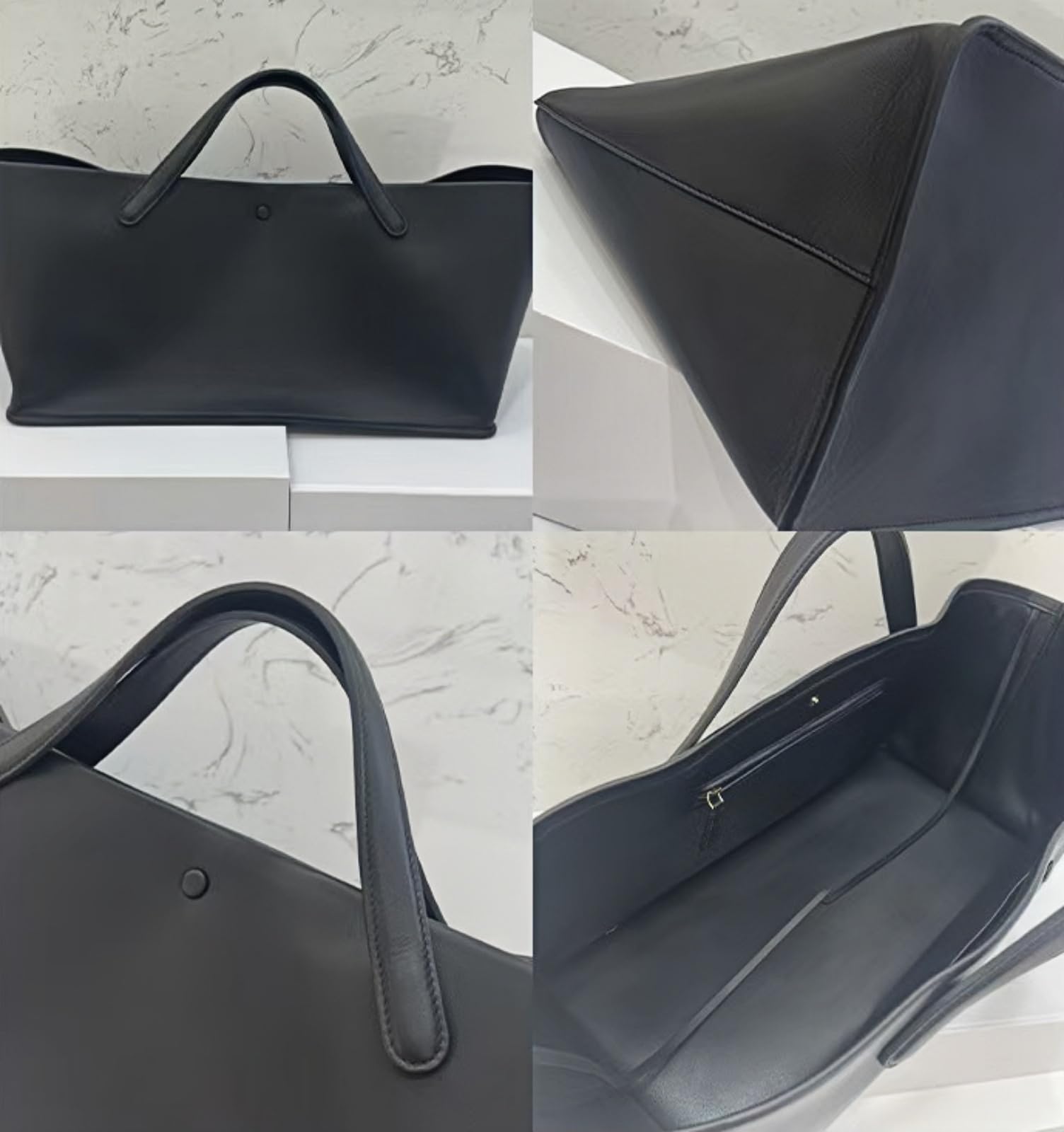 Genuine Leather Top Handle Tote Bag for Women - Stylish Casual Shoulder Hobo Purse, Waterproof Work Commuter Bag | Perfect for Office, Travel & Everyday Use