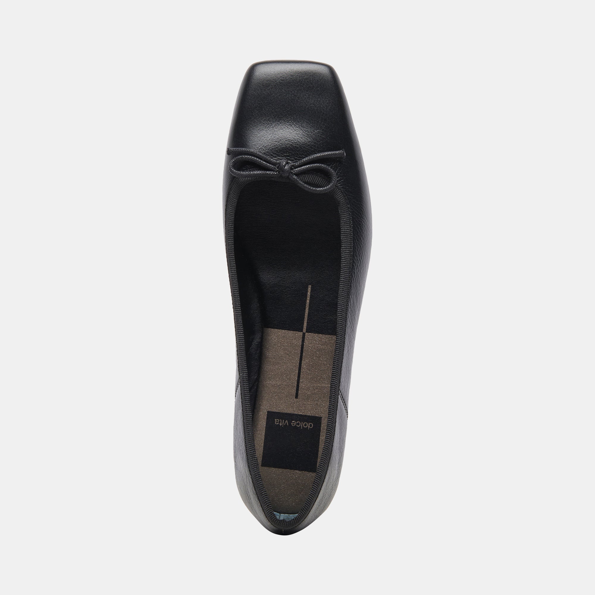 ANISA Wide Ballet Flats for Women - Black Genuine Leather Comfortable Slip-On Shoes for Work, Travel & Everyday Wear