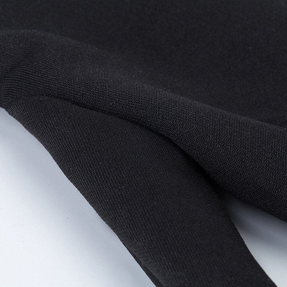 Heat Resistant Gloves for Hair Styling - Professional Thermal Protection Gloves for Curling Wand & Flat Iron - Unisex Anti-Burn Insulated Three-Finger Gloves (Black) - Perfect for Salon Stylists & Home Hair Care