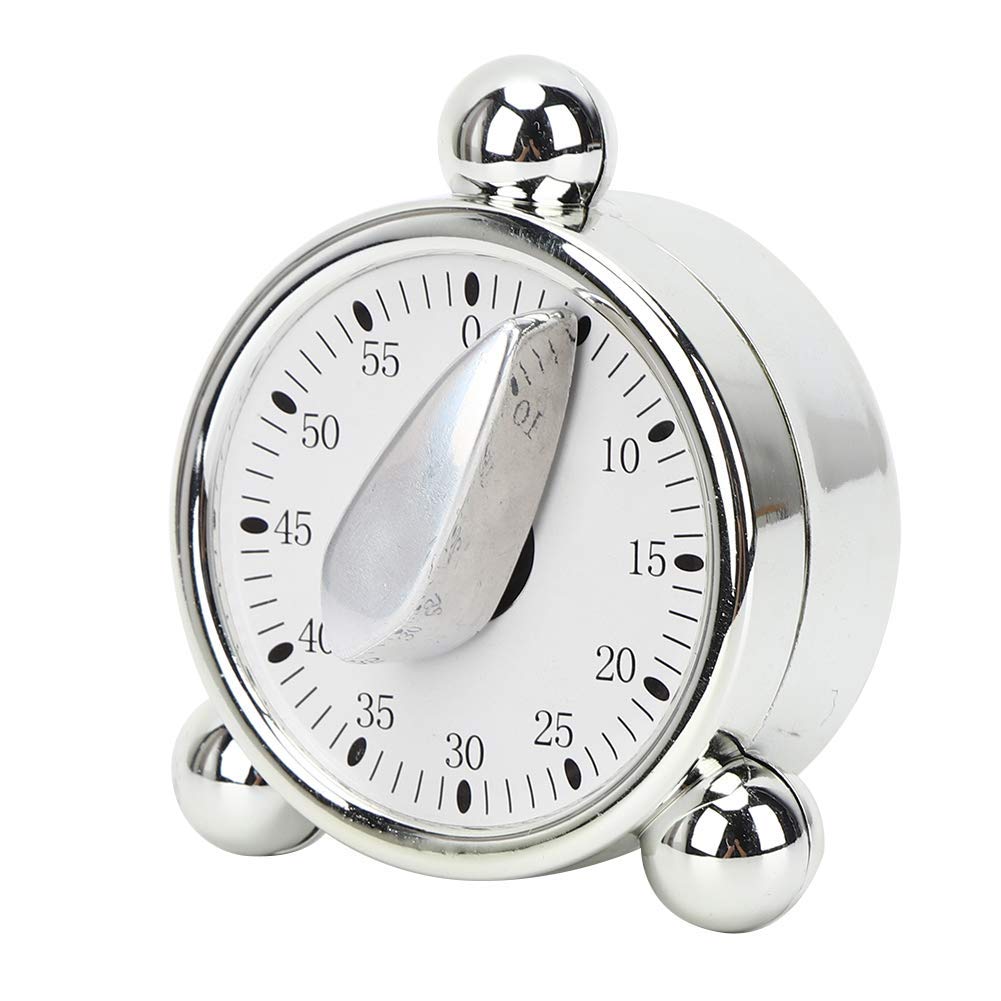 Kitchen Timer - Cylindrical Mechanical Cooking Timer with Loud Alarm for Baking, Cooking, Boiling Eggs & Kitchen Use